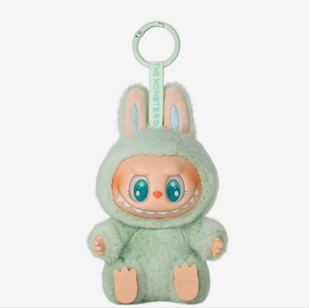 NEW POP MART LABUBU Have A Seat The Monster Plush keychain-QuQu